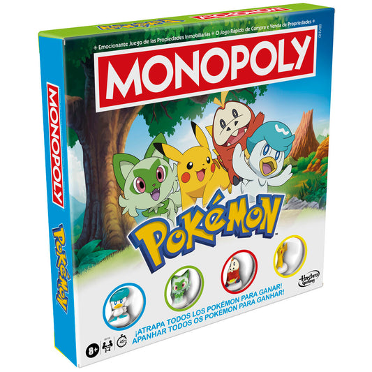 Juego mesa Monopoly Pokemon espaÃ±ol_0