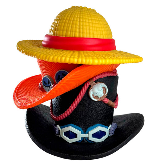 Figura Hucha Pila Sombreros One Piece 16cm_0