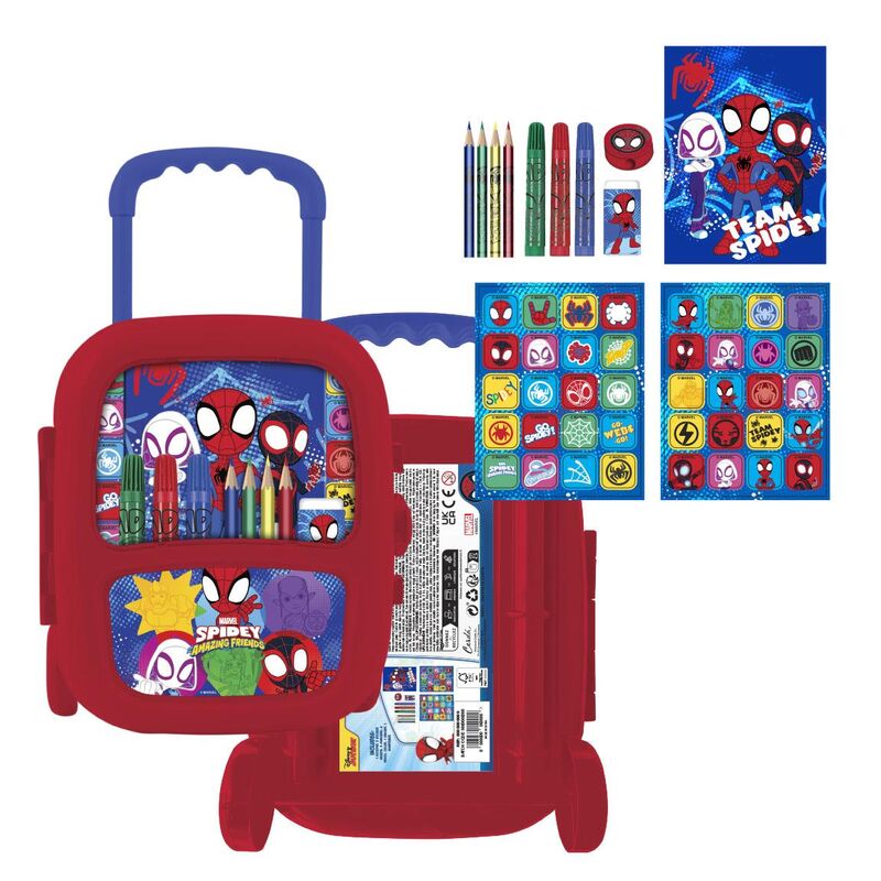 Trolley papeleria Spidey Amazing Friends Marvel_0