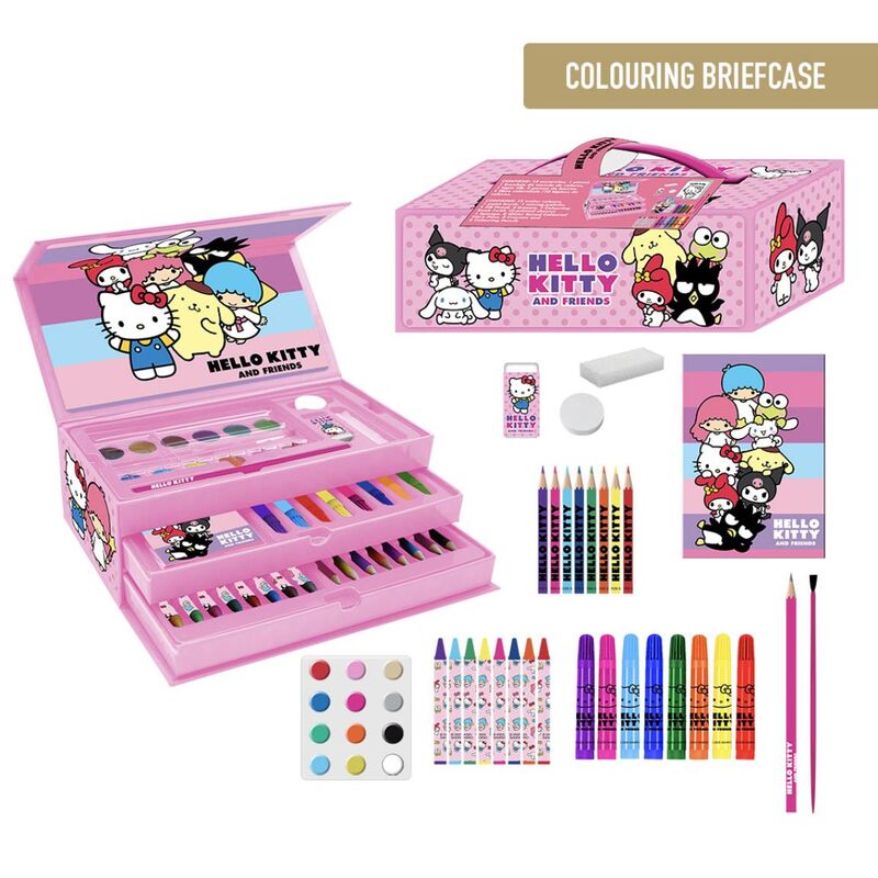 Maletin coloreable Hello Kitty_0
