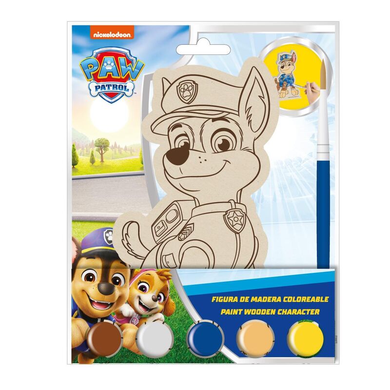 Figura coloreable Patrulla Canina Paw Patrol_0