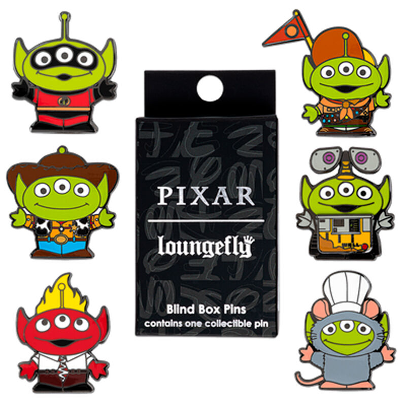 Blind Box Mystery Enamel Pin Alien Toy Story Disney Pixar Loungefly surtido_0