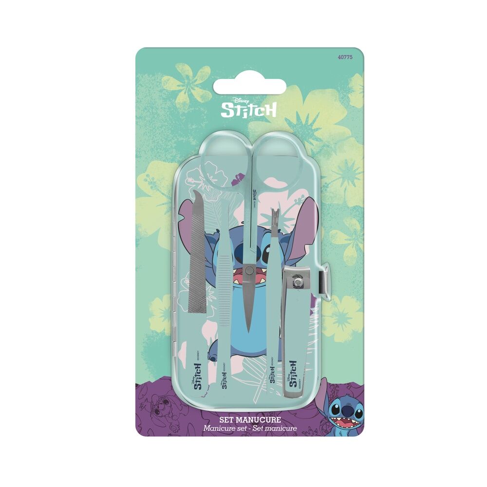 Set Manicura Stitch Disney_0