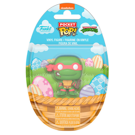 Figura Pocket POP Tortugas Ninja Raphael Conejo de Pascua_0