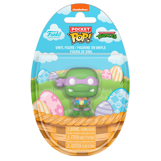 Figura Pocket POP Tortugas Ninja Donatello Conejo de Pascua_0