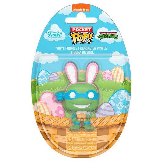 Figura Pocket POP Tortugas Ninja Leonardo Conejo de Pascua_0