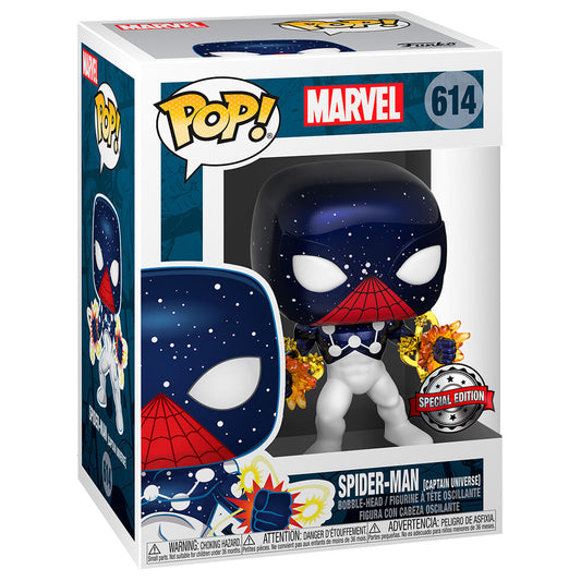 Figura POP Marvel Spider-Man Captain Universe Exclusive_0