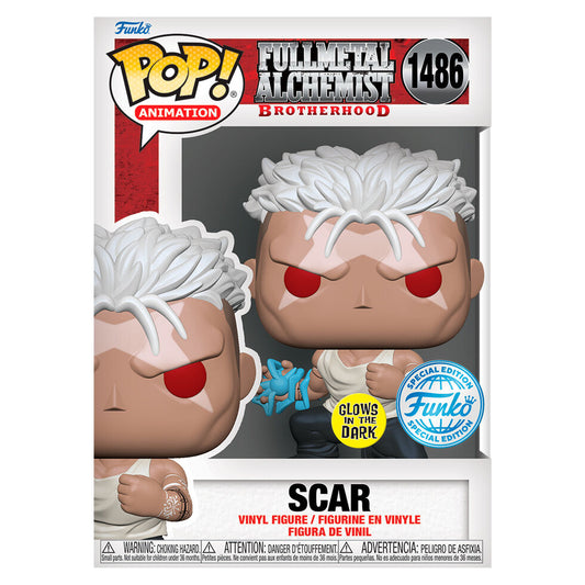 Figura POP Fullmetal Alchemist Brotherhood Scar Exclusive_0
