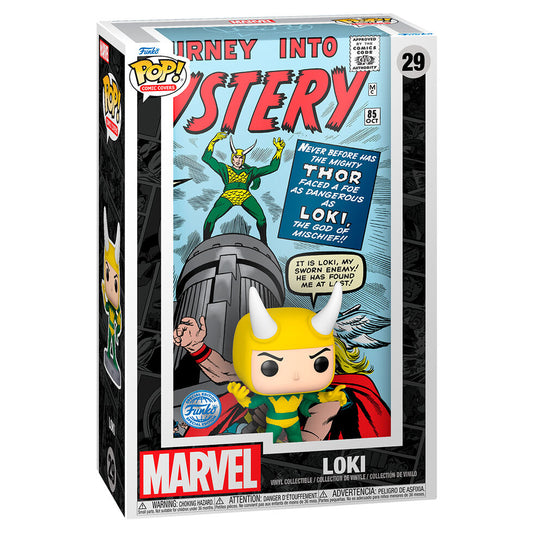 Figura POP Comic Cover Marvel Loki Exclusive_0