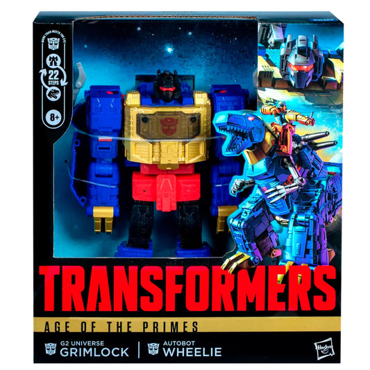 Figura G2 Universe Grimlock Autobot Wheelie Age of the Primes Transformers 19cm_0