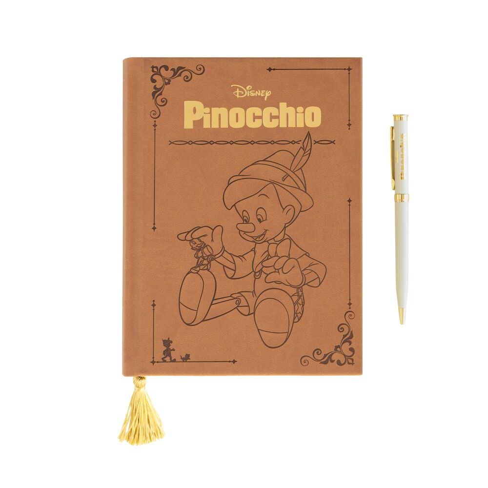 Set Cuaderno A5 + Boligrafo Pinocho Disney_0