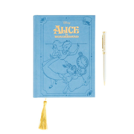 Set Cuaderno A5 + Boligrafo Alicia en el Pais de las Maravillas Disney_0