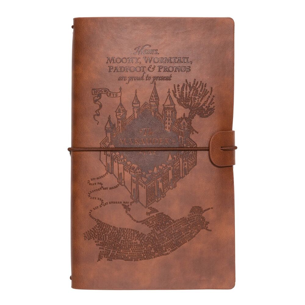 Cuaderno de viaje Mapa Merodeador Harry Potter_0