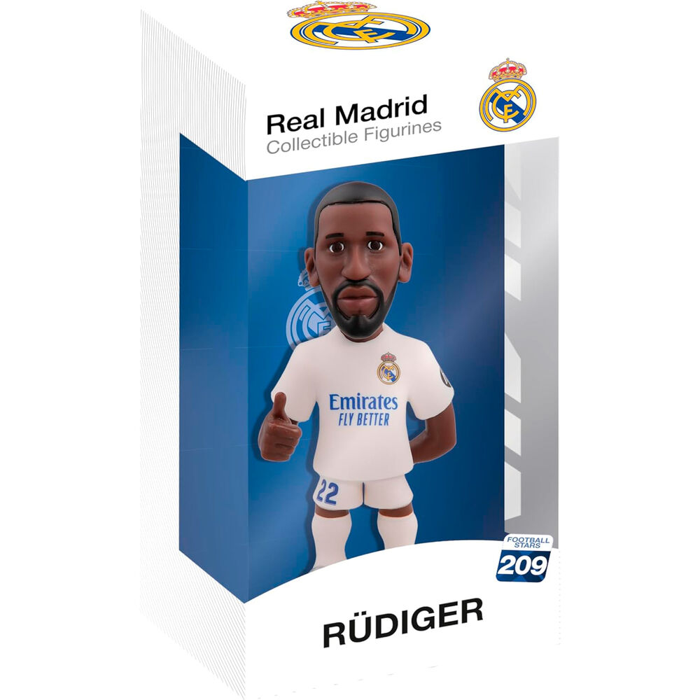 Figura Minix Antonio Rudiger Real Madrid 12cm_0