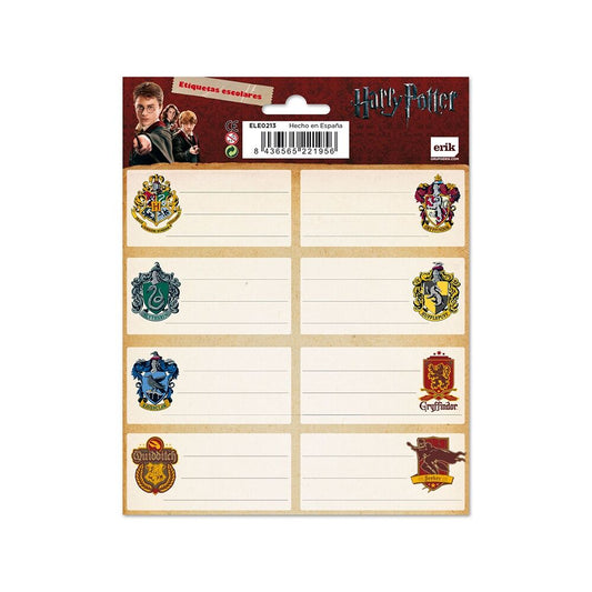 Etiquetas adhesivas Escudos Harry Potter / ERIK / 8436565221956_0
