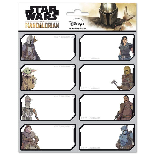 Etiquetas adhesivas Mandalorian Star Wars_0
