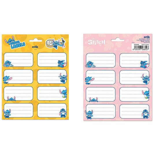 Etiquetas adhesivas Stitch Disney surtido_0