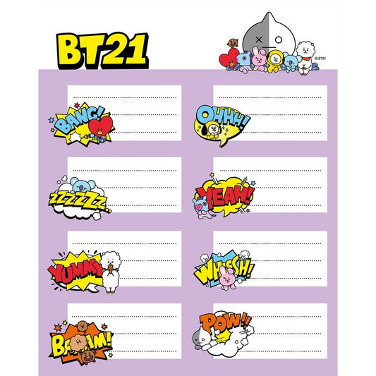 Etiquetas adhesivas BT21_0