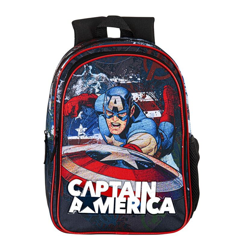 Mochila Capitan America Marvel 39cm_0