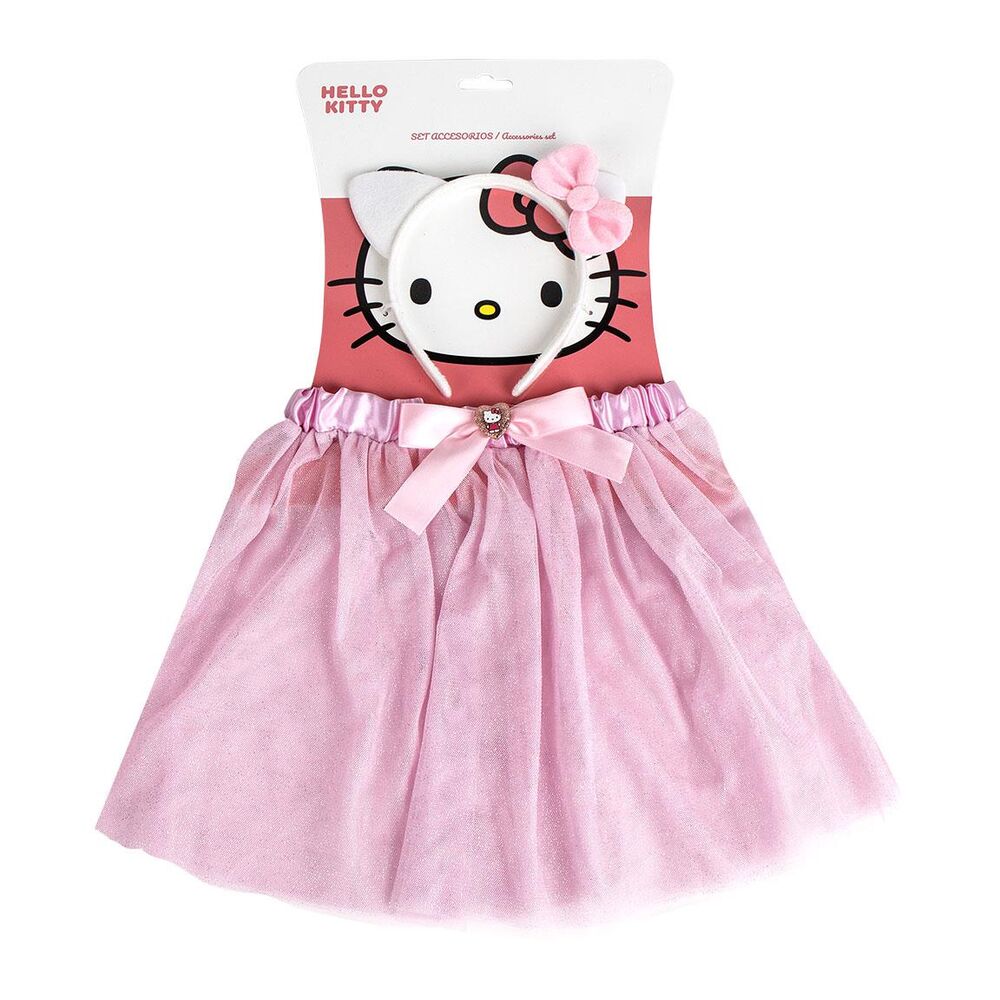 Set diadema + tutu Hello Kitty_0
