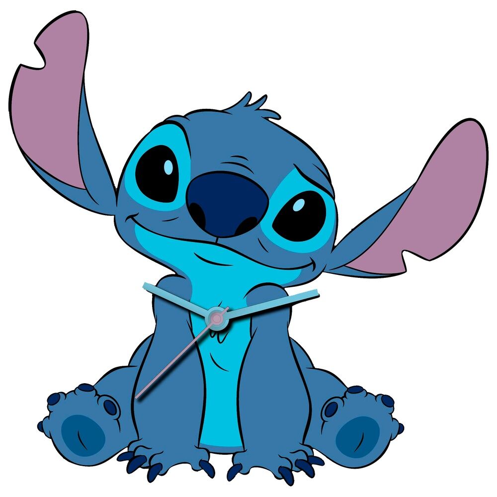 Reloj pared Stitch Disney_0