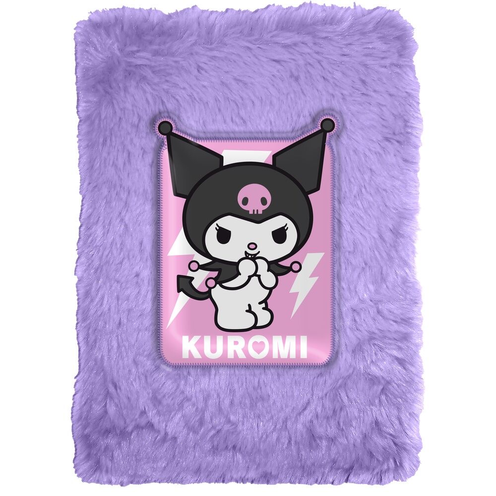 Cuaderno peluche Kuromi Hello Kitty_0