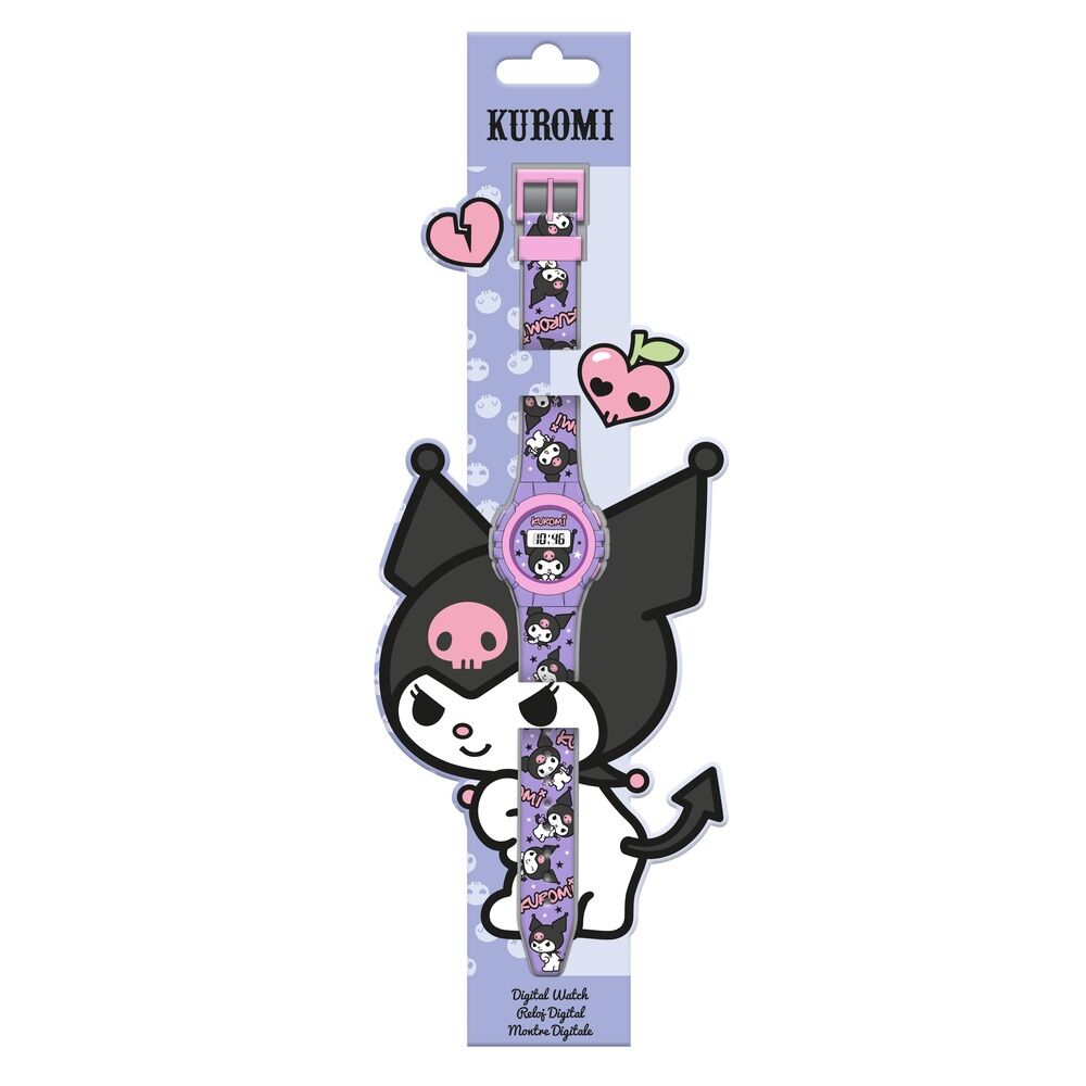 Reloj digital Kuromi Hello Kitty_0