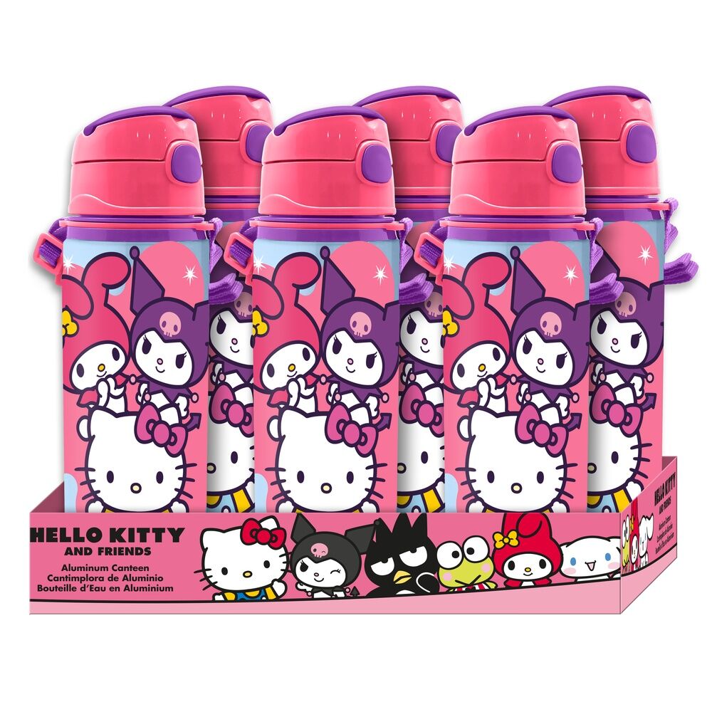 Cantimplora aluminio Hello Kitty and Friends 600ml_0