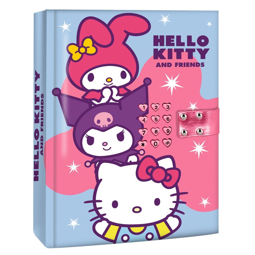 Diario secreto electronico Hello Kitty and Friends sonido_0