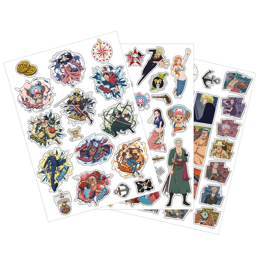 Set pegatinas removibles One Piece_0