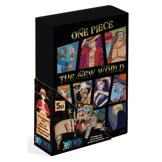 Estuche papeleria One Piece 5pzs_0