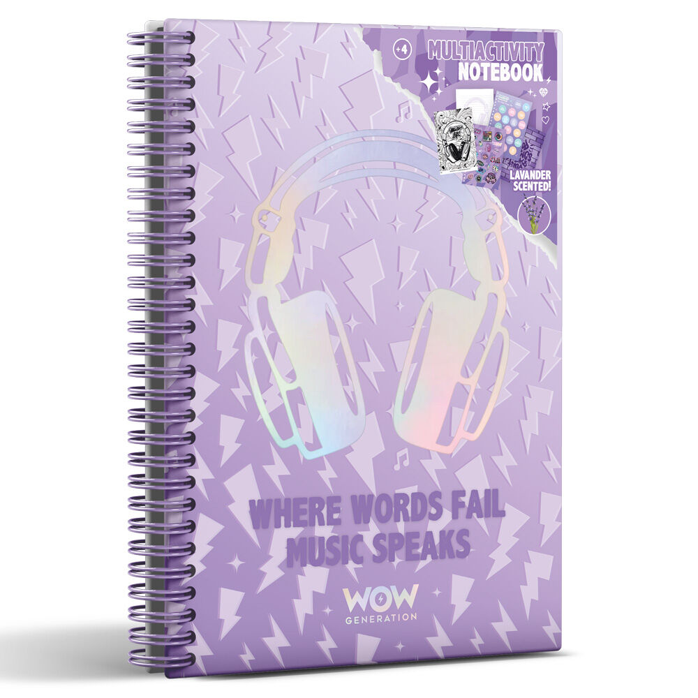 Cuaderno A5 Dj Alana Wow Generation_0