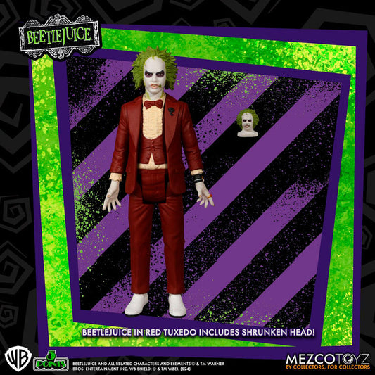 Figura Beetlejuice Red Tux Suite Beetlejuice 9,5cm_0