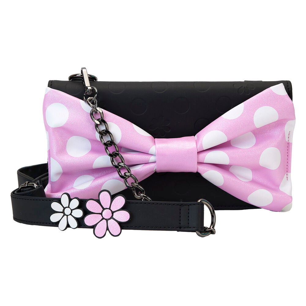 Bolso bandolera Floral Rock the Dots Minnie Disney Loungefly_0