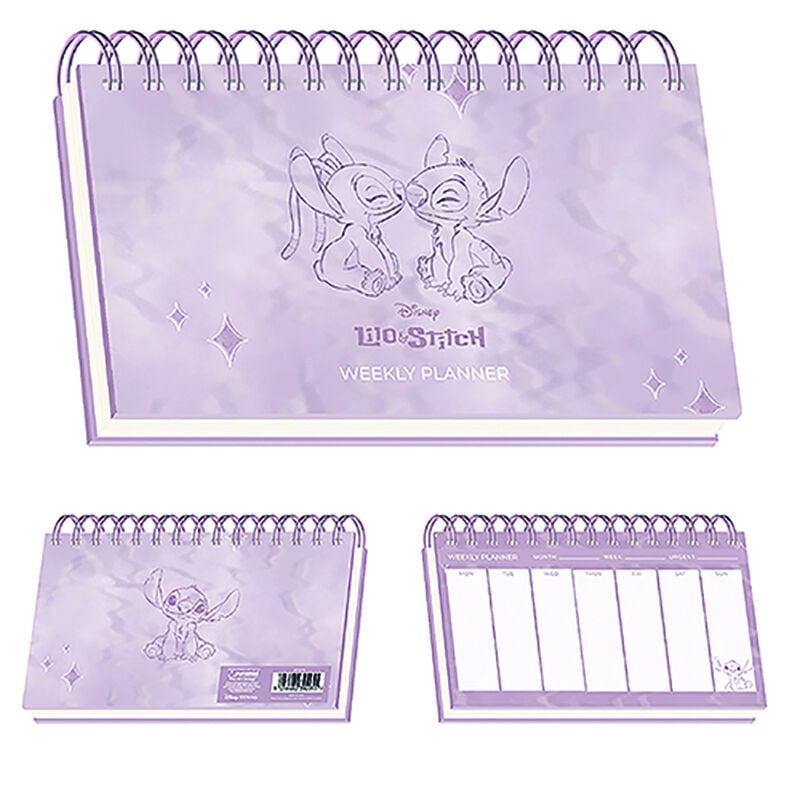 Planificador semanal Stitch Disney_0