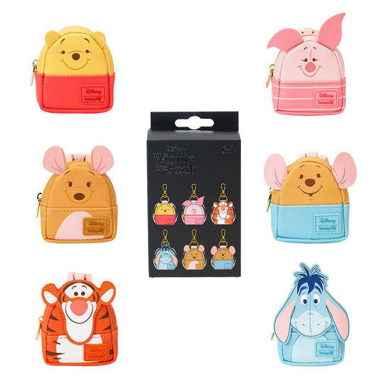 Llavero mini mochila Mystery Winnie the Pooh Loungefly surtido_0