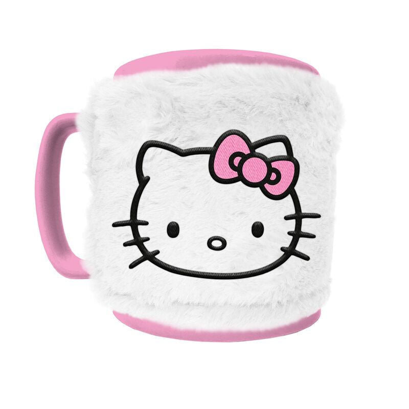 Taza funda de peluche Hello Kitty 440ml_0