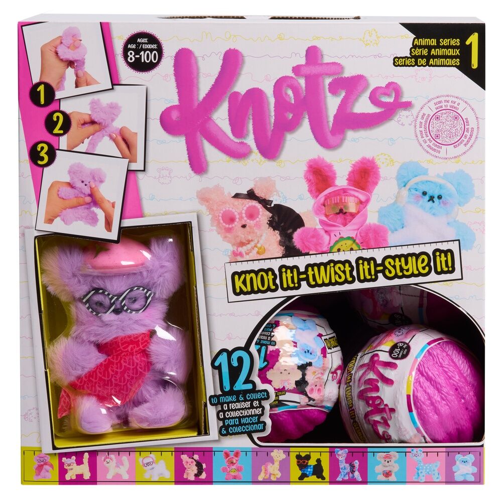 Capsula sorpresa peluche Knots surtido_0