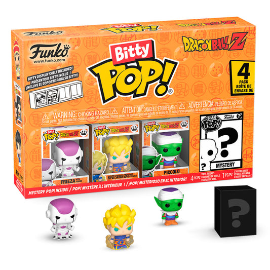 Blister 4 figuras Bitty POP Dragon Ball Z Kid Buu_0
