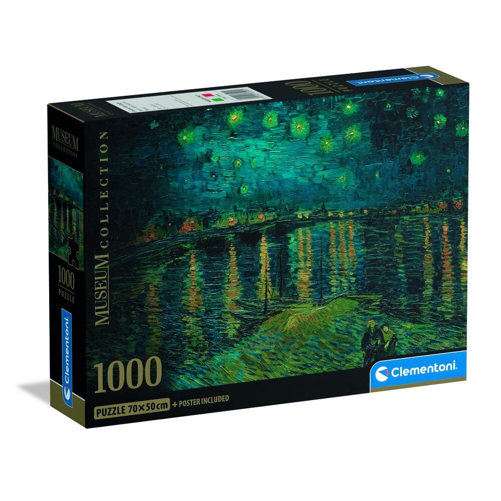 Puzzle Starry Night Over the Rhone Van Gogh Museum 1000pzs_0
