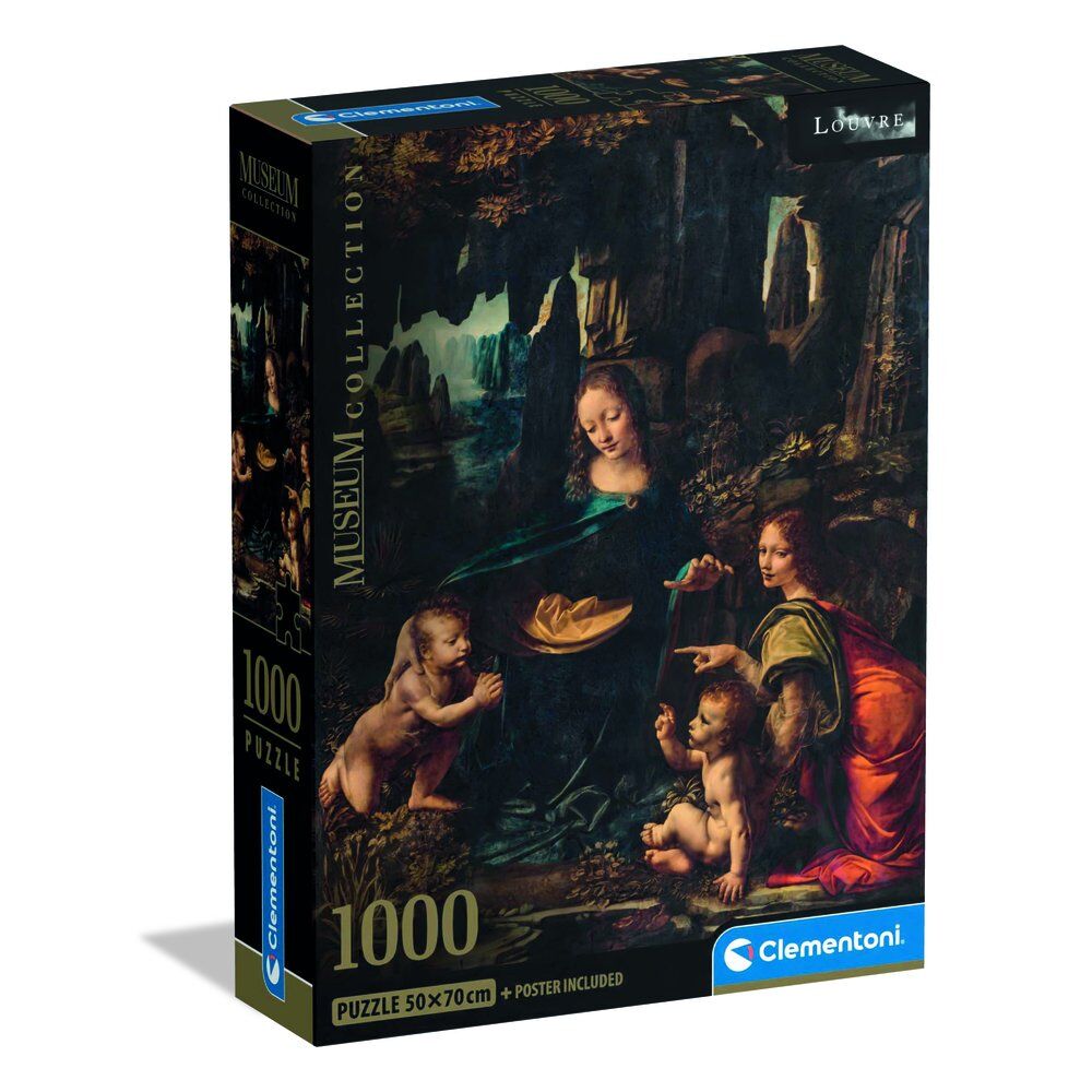 Puzzle The Virgin of the Rocks Leonardo Museum 1000pzs_0
