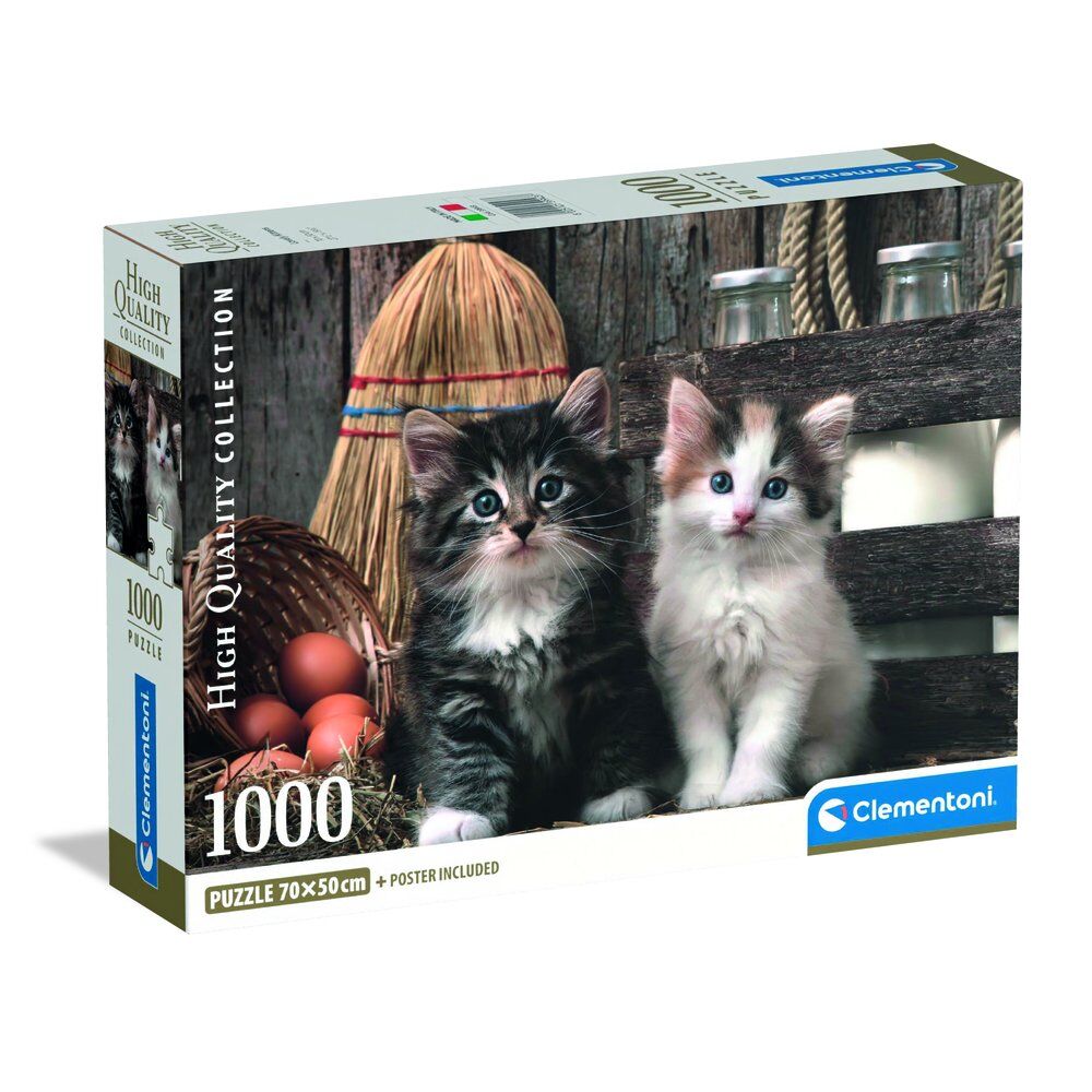Puzzle Lovely Kittens High Quality 1000pzs_0
