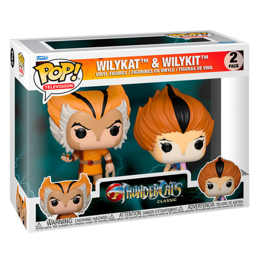 Blister 2 figuras POP Thundercats Wilykat & Wilykit_0