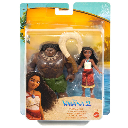 Blister 2 muÃ±ecos Vaiana & Maui Vaiana Moana 2 Disney_0