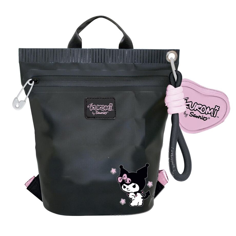 Mochila casual Kuromi Hello Kitty 33cm_0