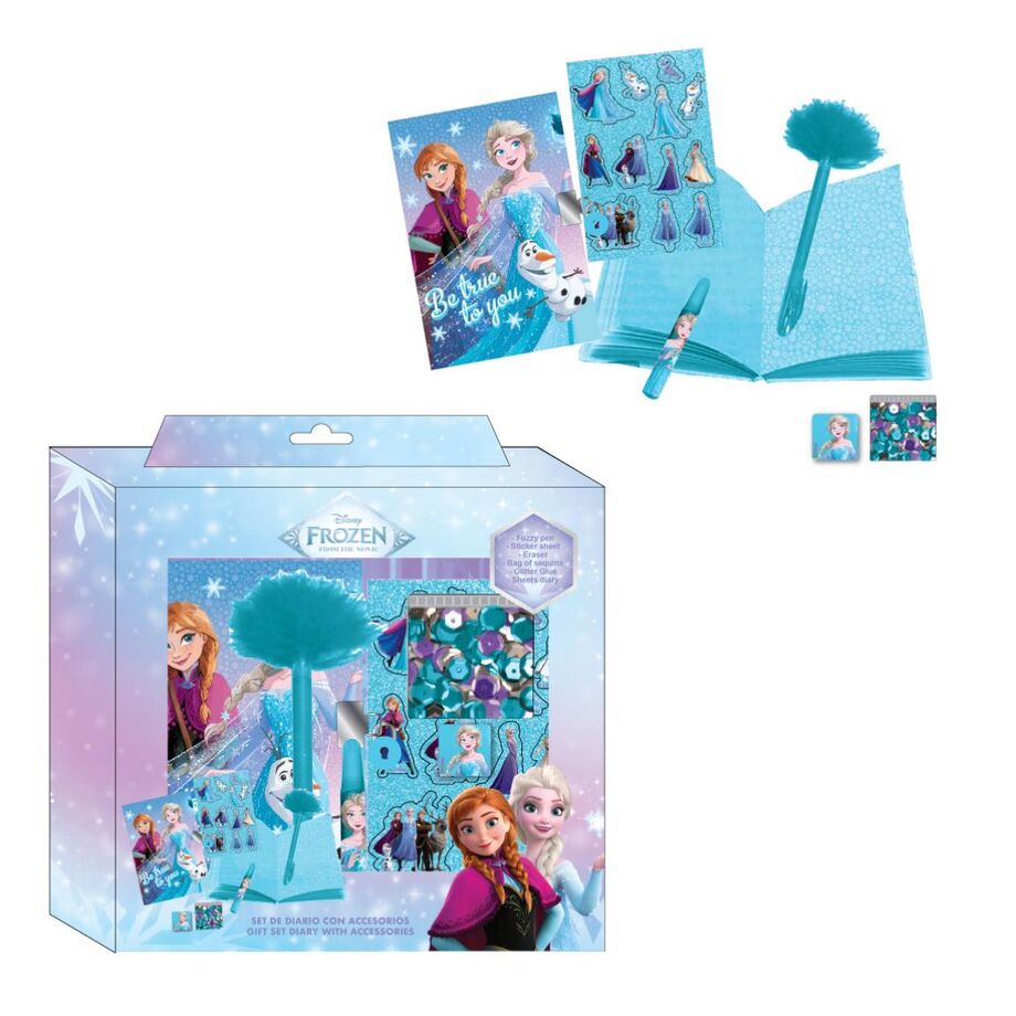 Set Diario Frozen Disney_0