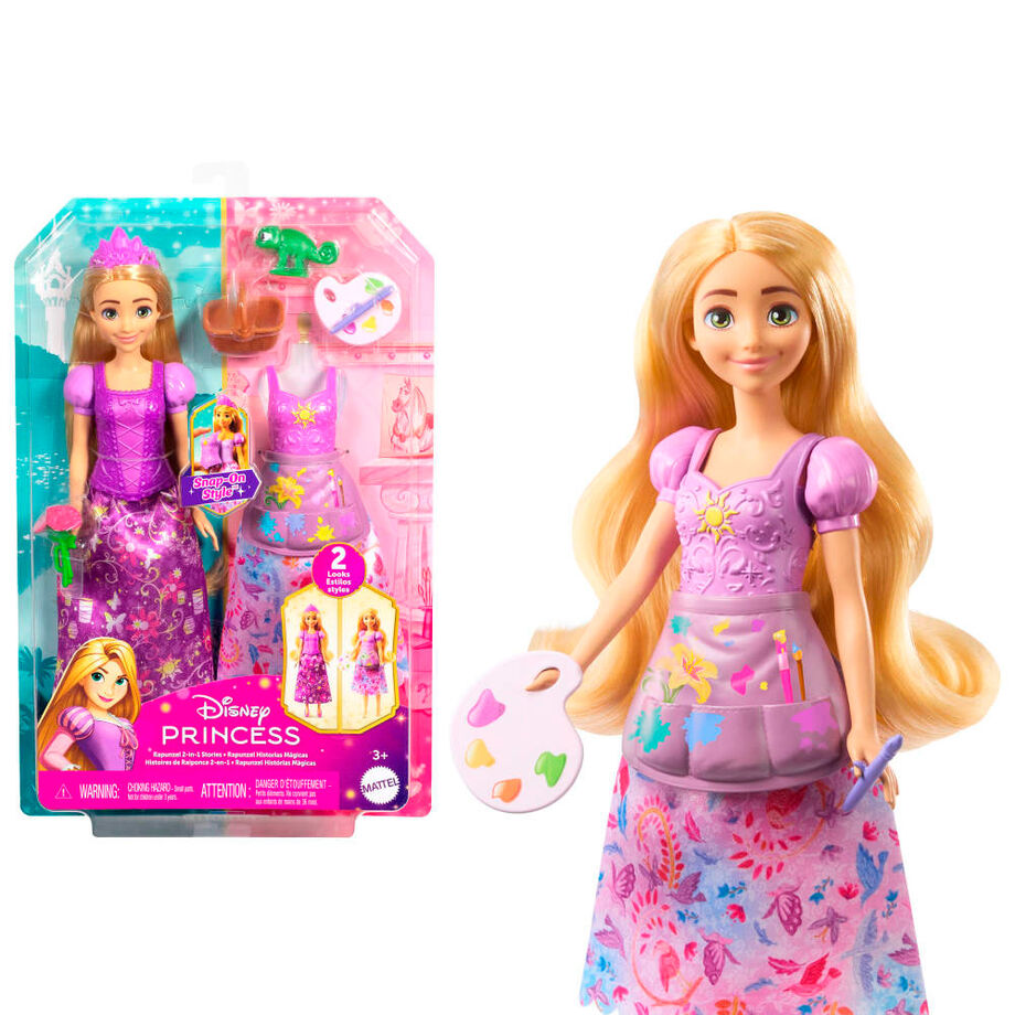 Disney Prinzessin Fashion Storytelling Rapunzel, Puppe_0