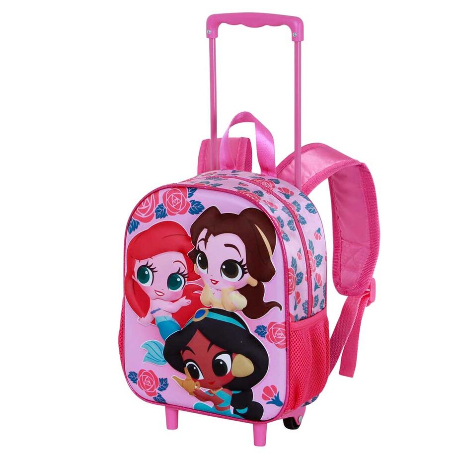 Trolley 3D Flowers Princesas Disney 34cm_0