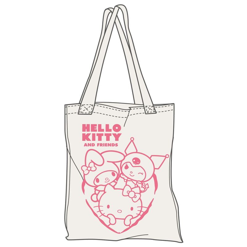 Bolsa shopping Hello Kitty and Friends_0