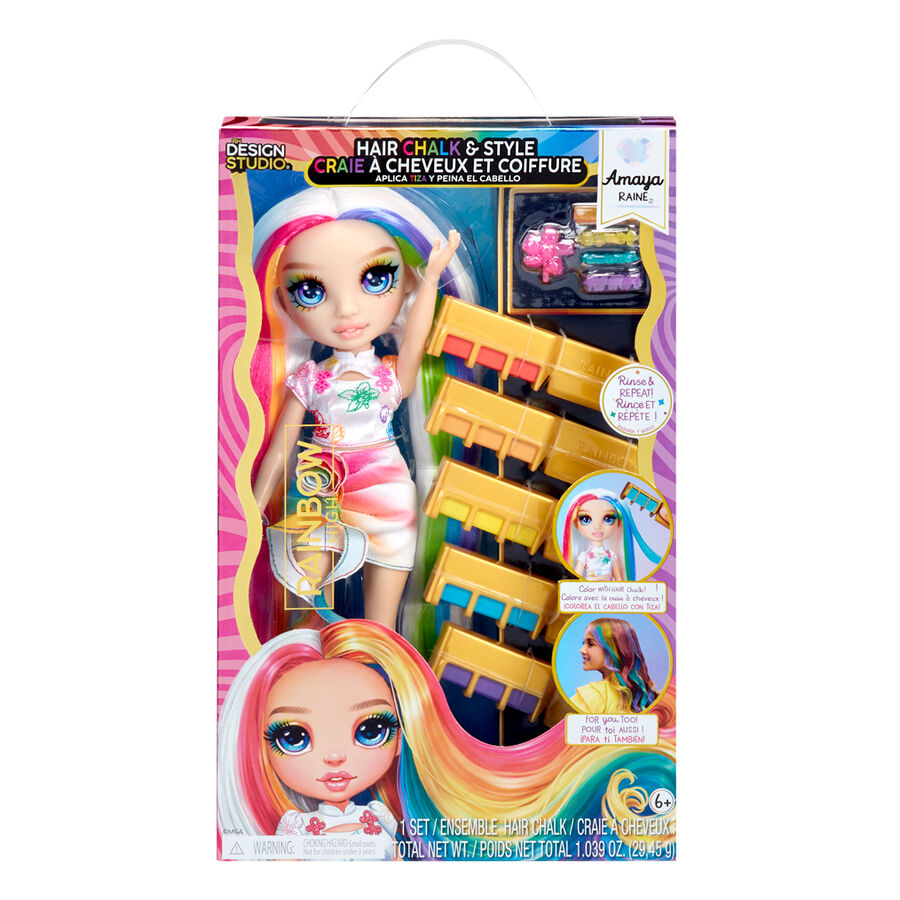 Rainbow High Hair Chalk & Style - Amaya, Puppe_0